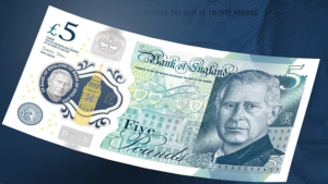 New five pound banknote